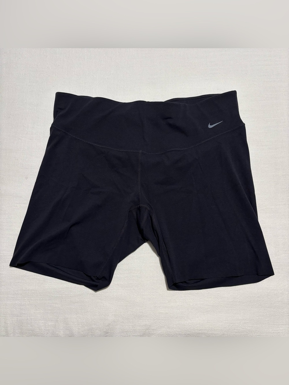 Nike Zenvy Women's High-Waisted 8" Biker Shorts | Size 2X | Black